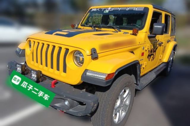 Used Jeep Wrangler 2019 2.0T Sahara Four-Door Version China VI Emission Standard