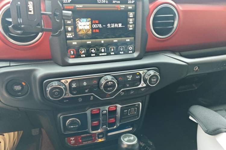 Used Jeep Wrangler  Audio And AC Panel