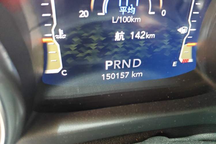Used Jeep Wrangler  Odometer Close Up