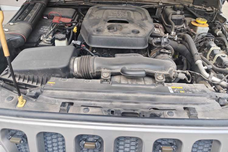 Used Jeep Wrangler  Engine Bay