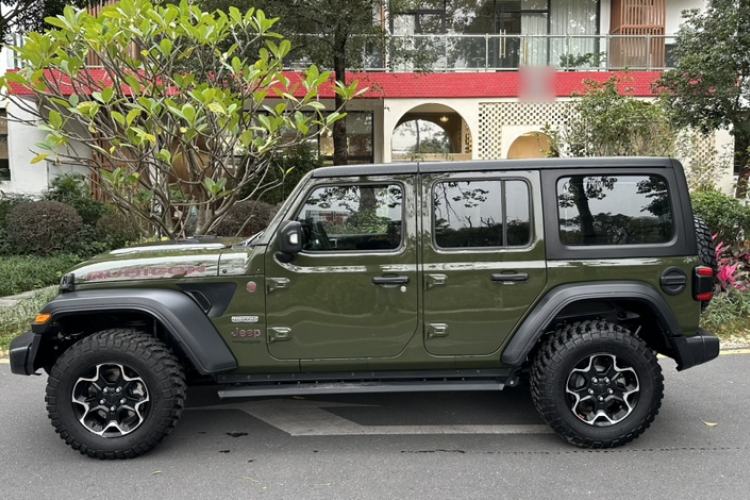 Used Jeep Wrangler 2020 2.0T Rubicon Recon Four-Door Jungle Hero Limited Edition Exterior 7