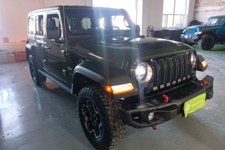 Used Jeep Wrangler 2020 2.0T Rubicon Recon Four-Door Jungle Hero Limited Edition Front Right 45 Deg