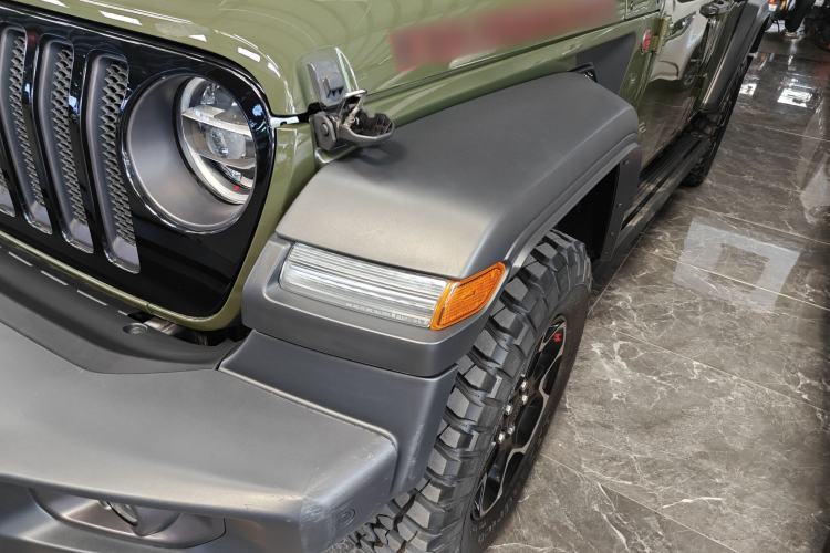 Used Jeep Wrangler 2020 2.0T Rubicon Recon Four-Door Jungle Hero Limited Edition Left Front Headlight