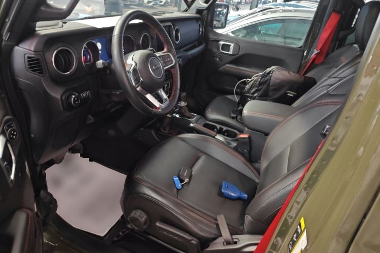 Used Jeep Wrangler 2020 2.0T Rubicon Recon Four-Door Jungle Hero Limited Edition Left Front Seat