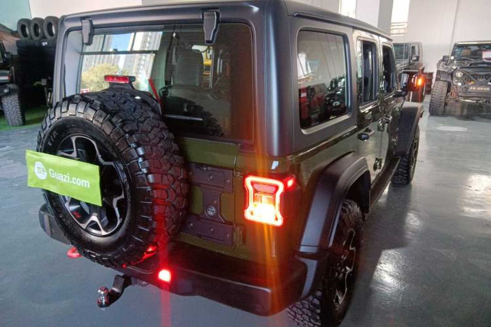 Used Jeep Wrangler 2020 2.0T Rubicon Recon Four-Door Jungle Hero Limited Edition Rear Right 45 Deg