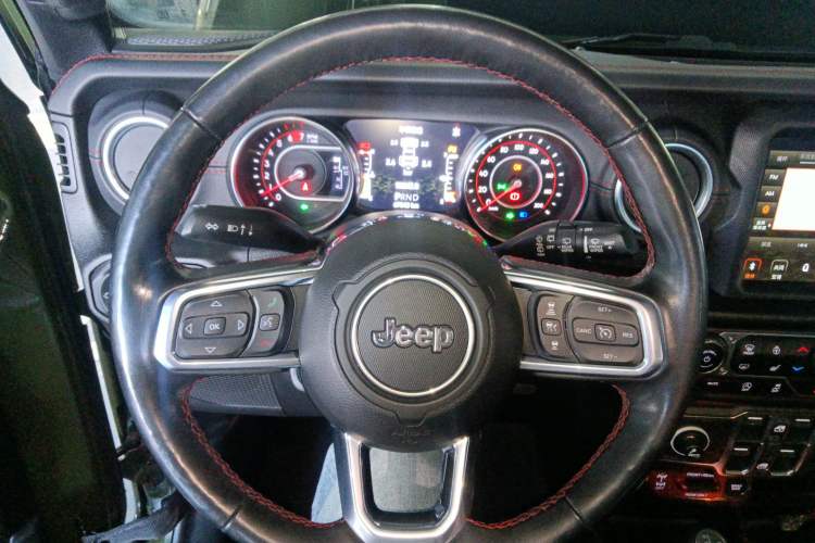 Used Jeep Wrangler 2020 2.0T Rubicon Recon Four-Door Jungle Hero Limited Edition Steering Wheel