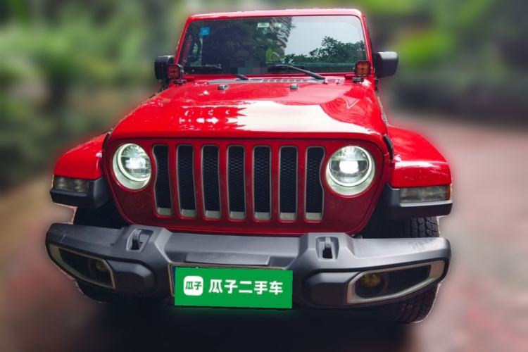 Used Jeep Wrangler 2020 2.0T automatic four-door parallel imported vehicle Front
