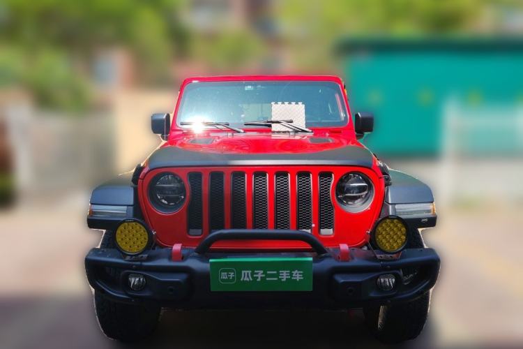 Used Jeep Wrangler 2020 2.0T automatic four-door parallel imported vehicle Front