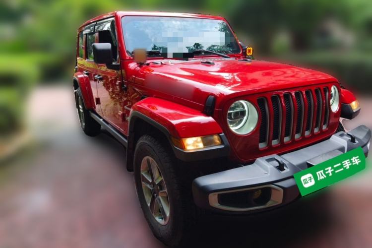 Used Jeep Wrangler 2020 2.0T automatic four-door parallel imported vehicle Front Right 45 Deg