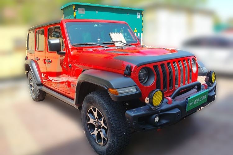 Used Jeep Wrangler 2020 2.0T automatic four-door parallel imported vehicle Front Right 45 Deg