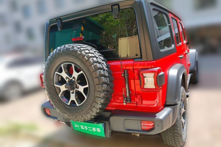 Used Jeep Wrangler 2020 2.0T automatic four-door parallel imported vehicle Rear