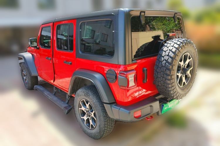 Used Jeep Wrangler 2020 2.0T automatic four-door parallel imported vehicle Rear Left 45 Deg