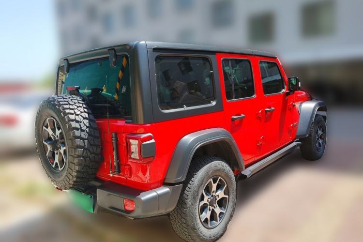 Used Jeep Wrangler 2020 2.0T automatic four-door parallel imported vehicle Rear Right 45 Deg