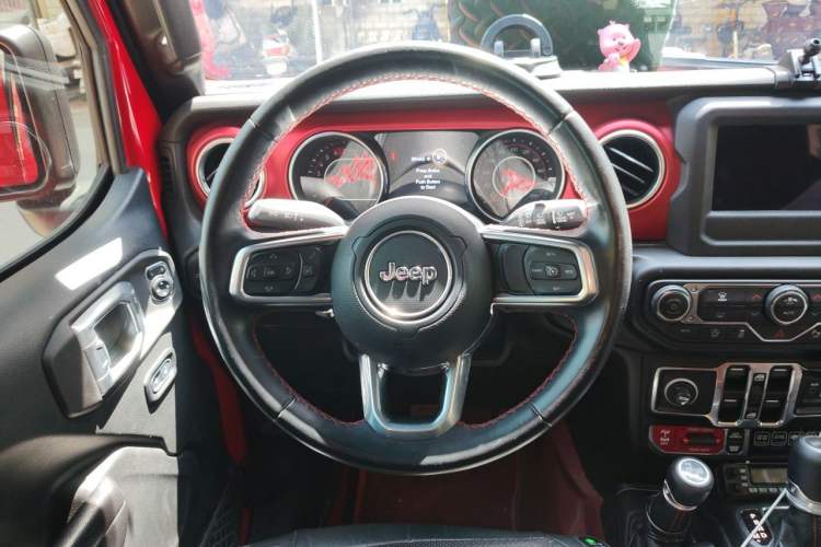Used Jeep Wrangler 2020 2.0T automatic four-door parallel imported vehicle Steering Wheel