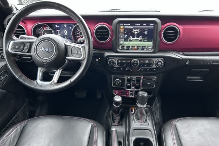 Used Jeep Wrangler 2021 2.0T Robin Hood Four-Door Edition Audio And AC Panel