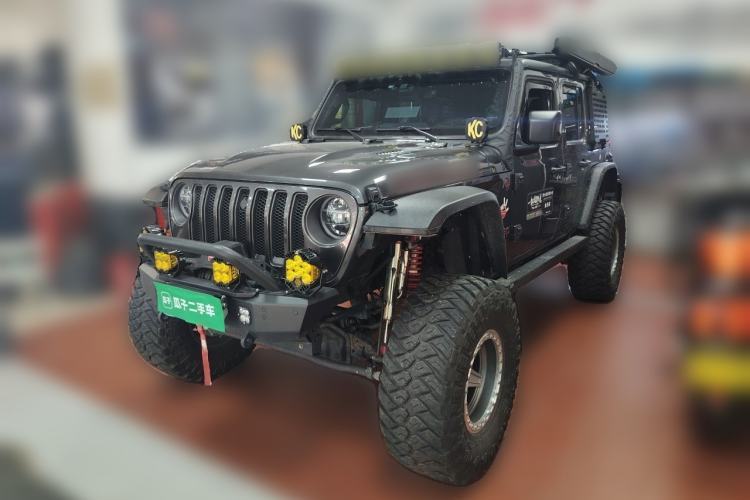 Used Jeep Wrangler 2021 2.0T Robin Hood Four-Door Edition Guazi used car, China used car export, Used car for sale, Used Jeep cars, Cheapest cars for sale