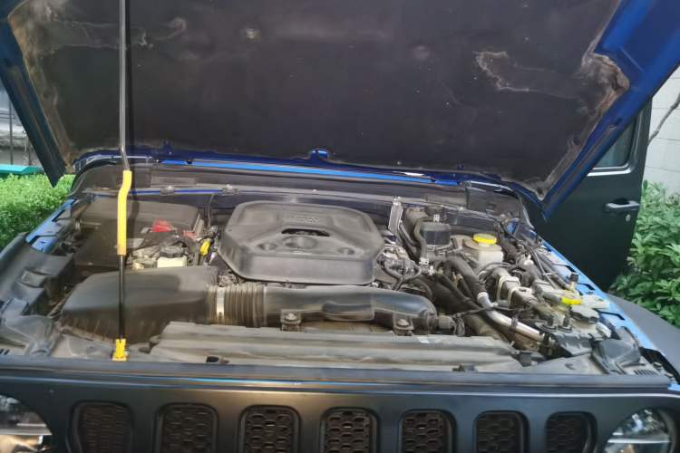 Used Jeep Wrangler 2021 2.0T Robin Hood Four-Door Edition Engine Bay