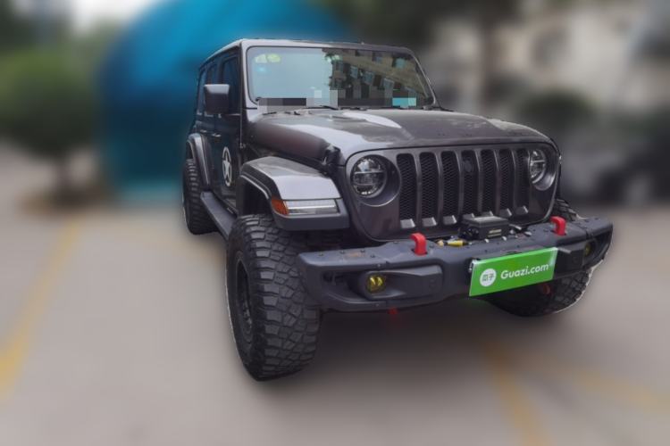 Used Jeep Wrangler 2021 2.0T Sahara Four-Door Edition Front Right 45 Deg
