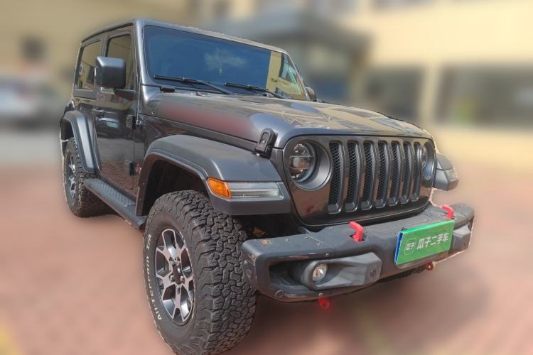 Used Jeep Wrangler 2021 2.0T Robin Hood two-door version Front Right 45 Deg