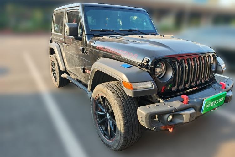 Used Jeep Wrangler 2021 2.0T Robin Hood two-door version Front Right 45 Deg