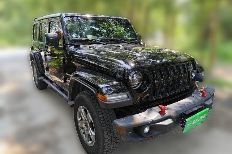 Used Jeep Wrangler 2021 2.0T Sahara Four-Door Edition Front Right 45 Deg