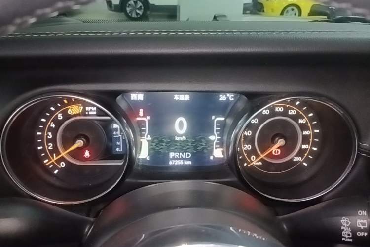 Used Jeep Wrangler 2021 2.0T Sahara Four-Door Edition Instrument Cluster