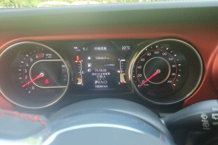 Used Jeep Wrangler 2021 2.0T Robin Hood Four-Door Edition Instrument Cluster