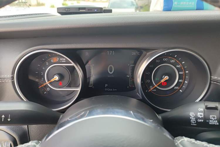 Used Jeep Wrangler 2021 2.0T Sahara Four-Door Edition Instrument Cluster