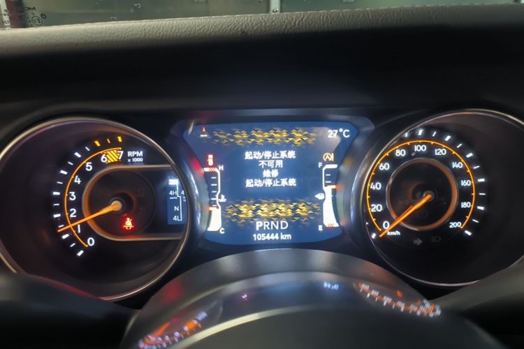 Used Jeep Wrangler 2021 2.0T Sahara Four-Door Edition Instrument Cluster