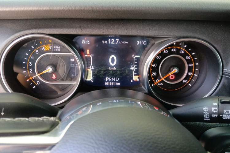 Used Jeep Wrangler 2021 2.0T 80th Anniversary Edition Instrument Cluster