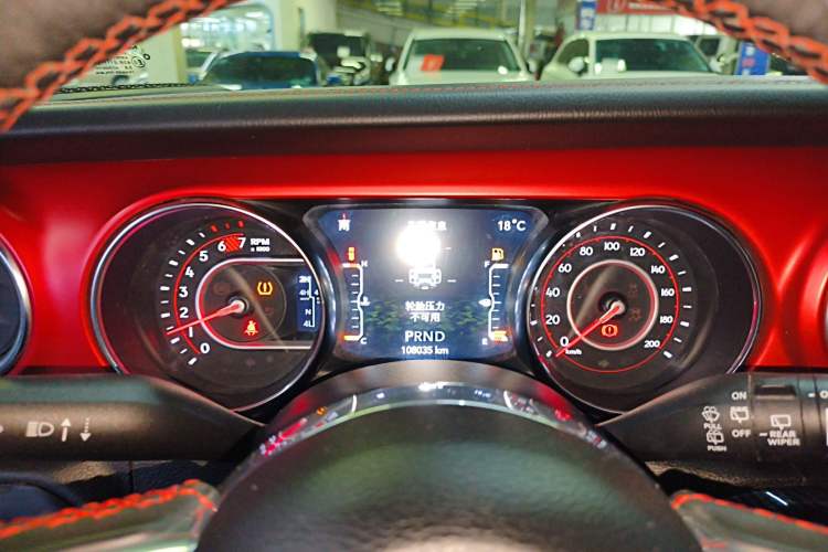 Used Jeep Wrangler 2021 2.0T Robin Hood Four-Door Edition Instrument Cluster