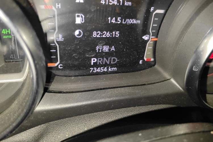 Used Jeep Wrangler 2021 2.0T Robin Hood Four-Door Edition Odometer Close Up