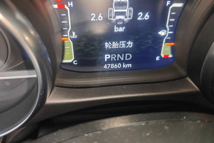 Used Jeep Wrangler 2021 2.0T Sahara Four-Door Edition Odometer Close Up