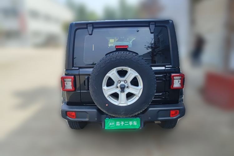 Used Jeep Wrangler 2021 2.0T Sahara Four-Door Edition Rear