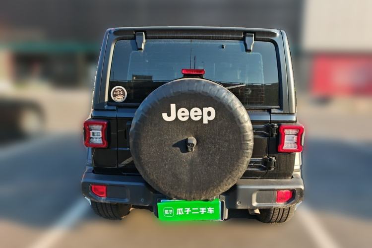 Used Jeep Wrangler 2021 2.0T Robin Hood two-door version Rear