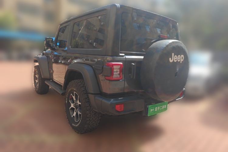 Used Jeep Wrangler 2021 2.0T Robin Hood two-door version Rear Left 45 Deg
