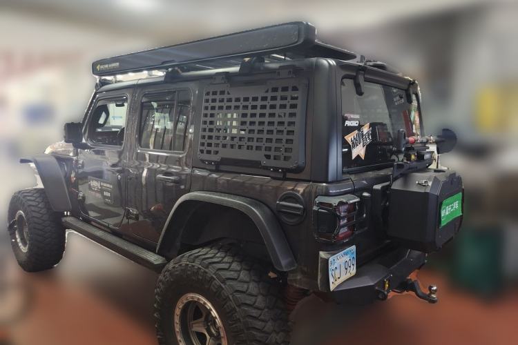 Used Jeep Wrangler 2021 2.0T Robin Hood Four-Door Edition Rear Left 45 Deg