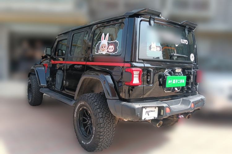 Used Jeep Wrangler 2021 2.0T 80th Anniversary Edition Rear Left 45 Deg