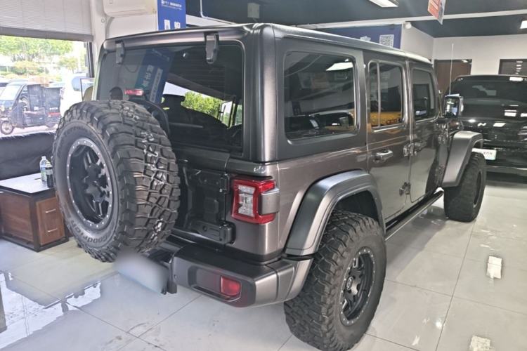 Used Jeep Wrangler 2021 2.0T Robin Hood Four-Door Edition Rear Right 45 Deg