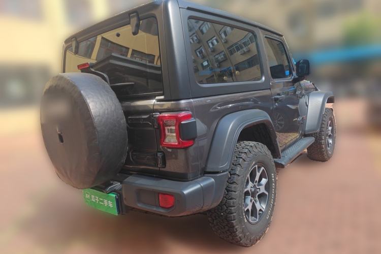 Used Jeep Wrangler 2021 2.0T Robin Hood two-door version Rear Right 45 Deg