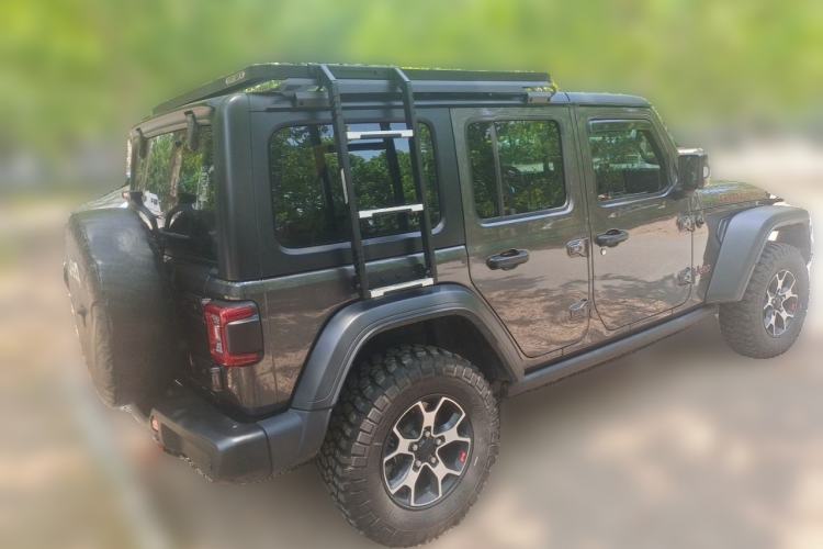 Used Jeep Wrangler 2021 2.0T Robin Hood Four-Door Edition Rear Right 45 Deg