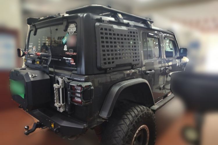 Used Jeep Wrangler 2021 2.0T Robin Hood Four-Door Edition Rear Right 45 Deg