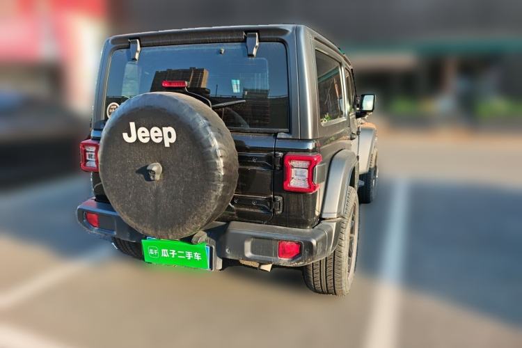 Used Jeep Wrangler 2021 2.0T Robin Hood two-door version Rear Right 45 Deg