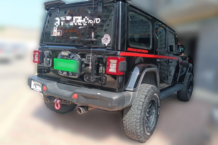 Used Jeep Wrangler 2021 2.0T 80th Anniversary Edition Rear Right 45 Deg