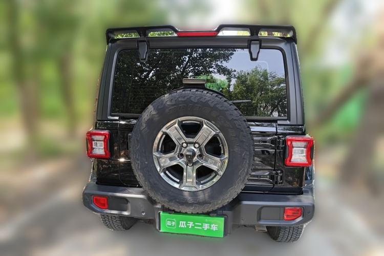 Used Jeep Wrangler 2021 2.0T Sahara Four-Door Edition Rear
