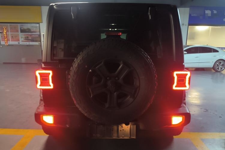 Used Jeep Wrangler 2021 2.0T Sahara Four-Door Edition Rear