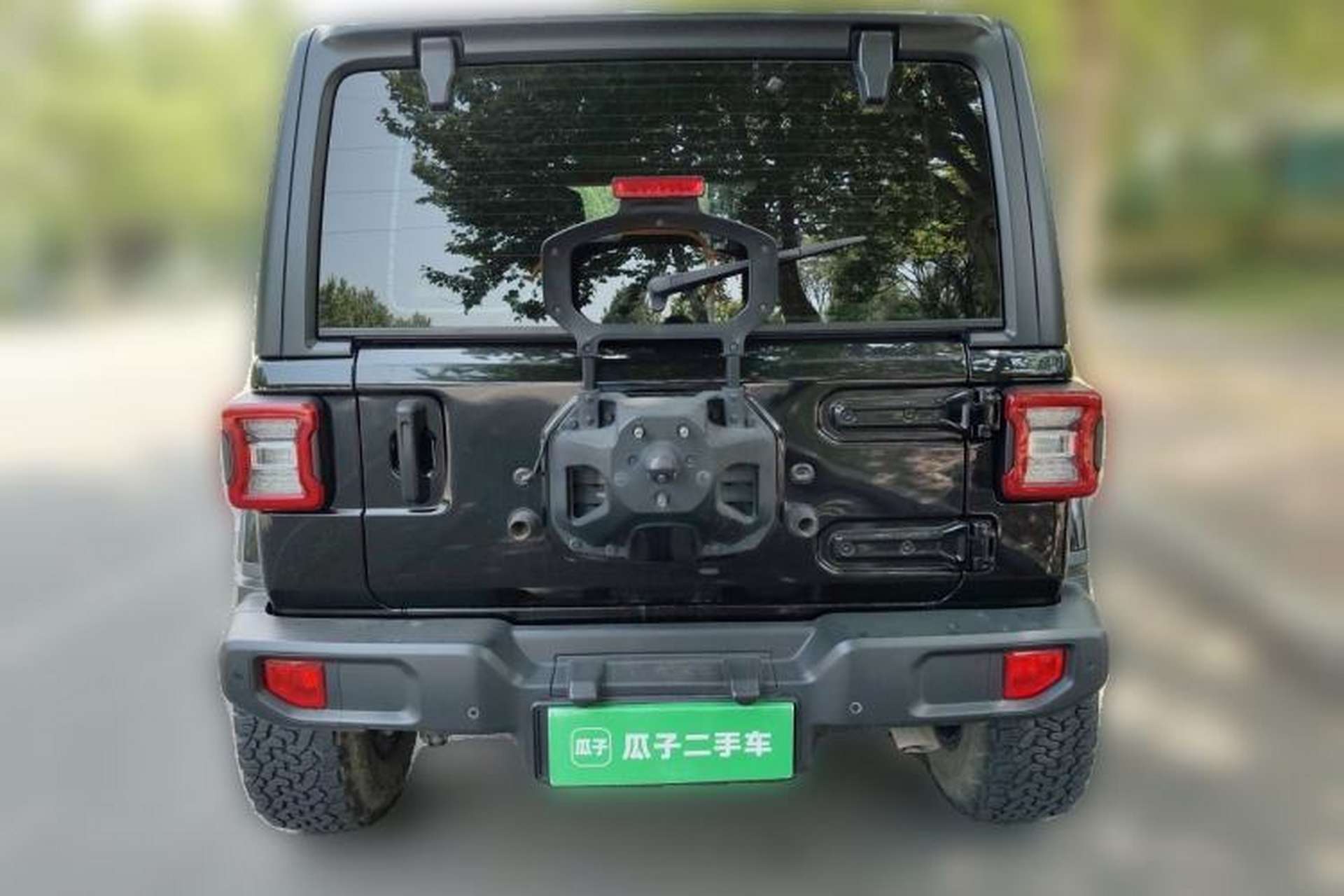 Used Jeep Wrangler 2021 2.0T Sahara Four-Door Edition Rear