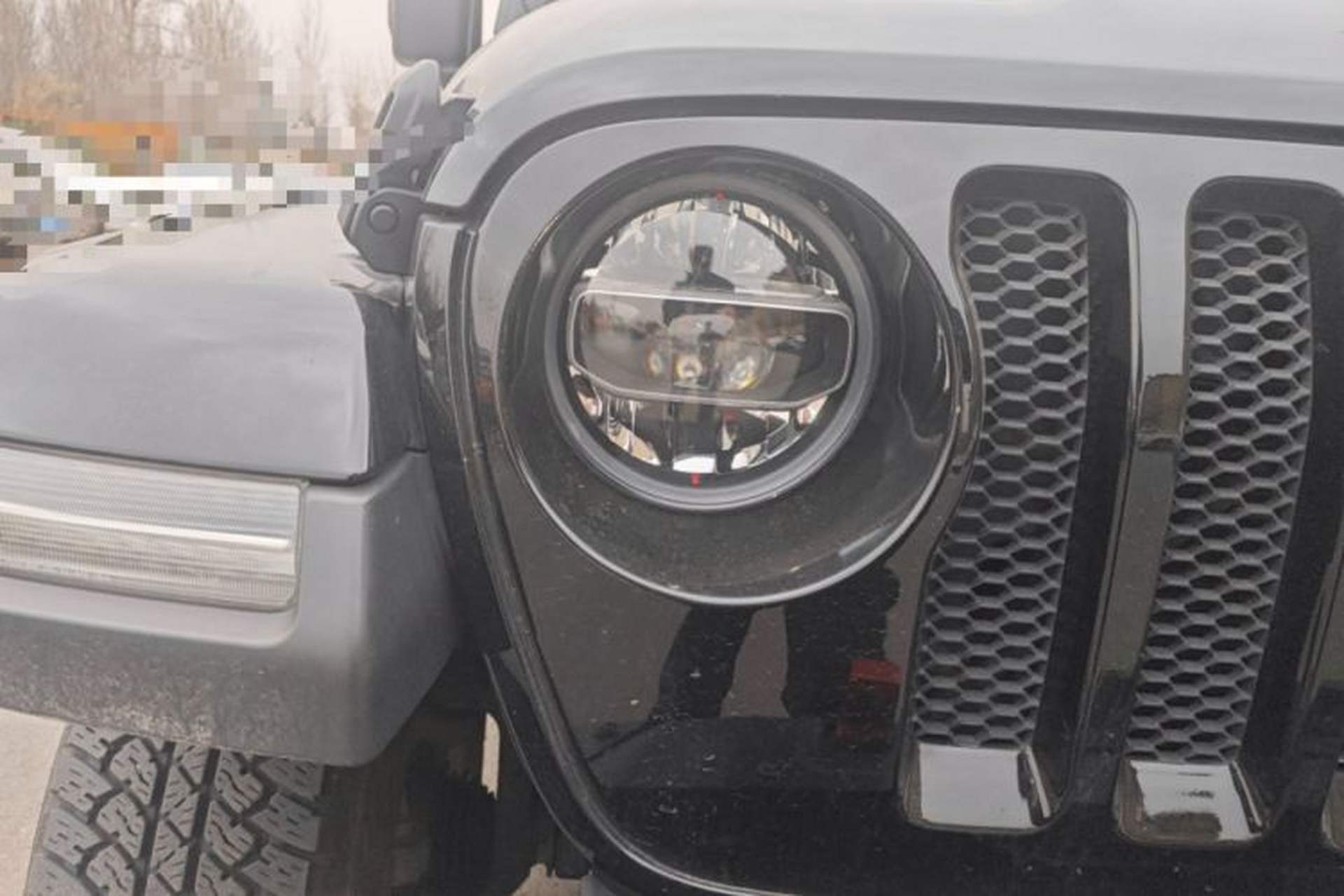 Used Jeep Wrangler 2021 2.0T Sahara Four-Door Edition Right Front Headlight