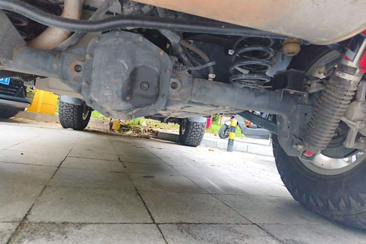Used Jeep Wrangler 2021 2.0T Robin Hood Four-Door Edition Chassis Rear