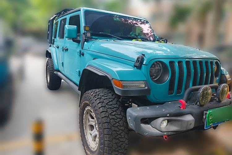 Used Jeep Wrangler 2021 2.0T Robin Hood Four-Door Edition Front Right 45 Deg